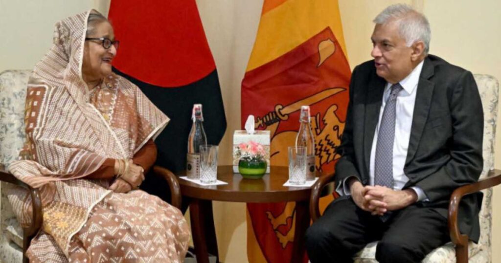 sheikh hasina bangladesh sri lanka