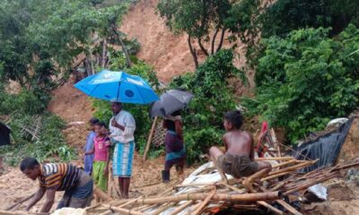 Rohingyas cox's bazar landslide