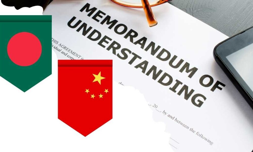 bangladesh china memorandum of understanding mou
