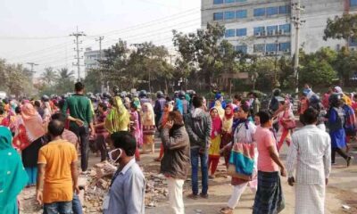 ashulia factory protest