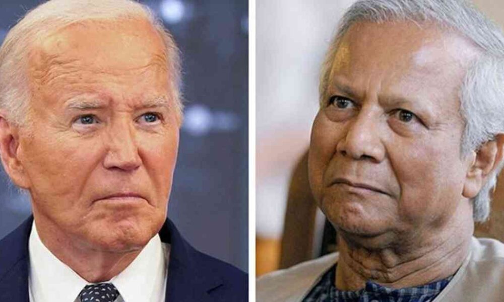 prof yunus biden